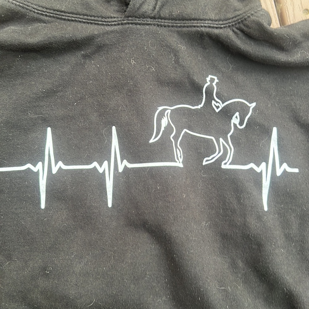 Horse “lifeline”  sweatshirt - Picture 2 of 2